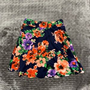 Flower Skater Skirt